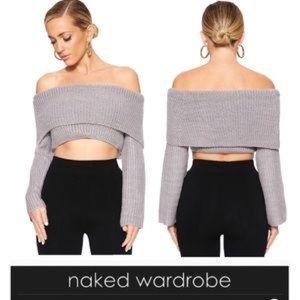 Just Own Knit Crop Sweater